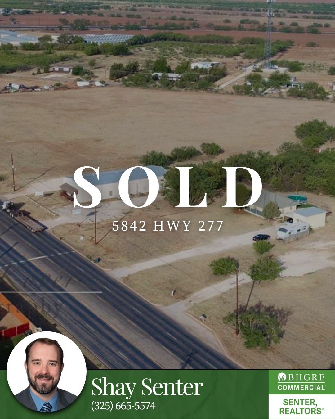 Commercial property sold at 5842 Highway 277