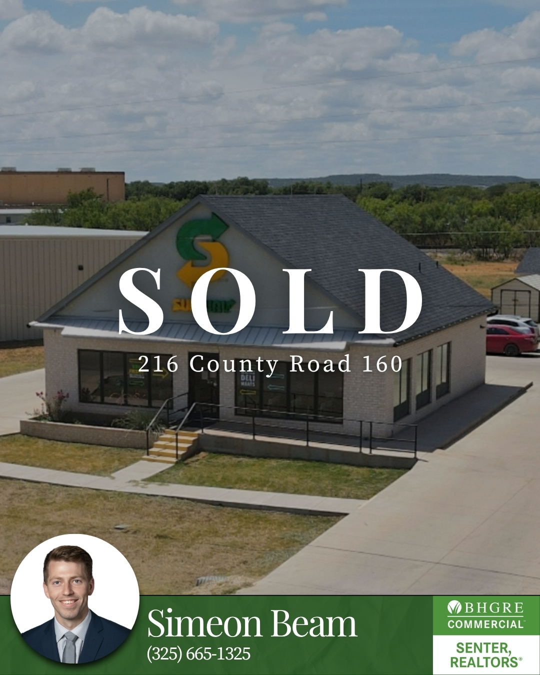Commercial property sold on CR 160